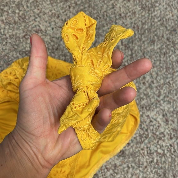 Kate spade eyelet floral cut out print halter neck swimsuit - Picture 4 of 9